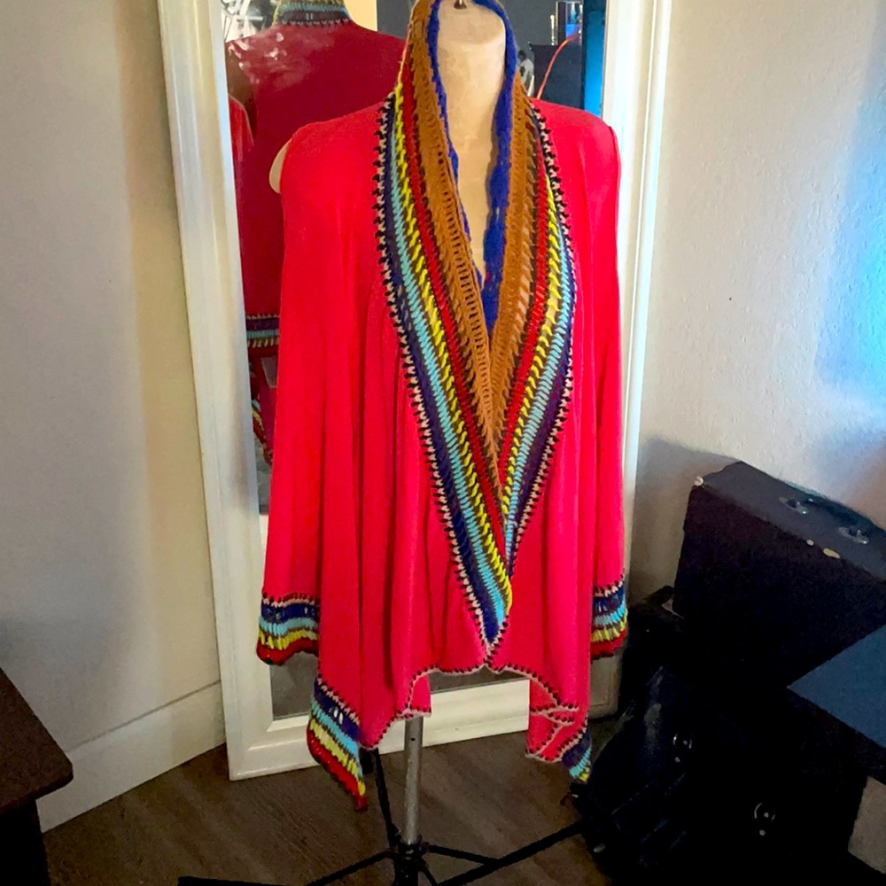 Multi Colored Sewn Cover up